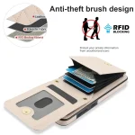 YM015 Crossbody Rhombic Card Bag RFID Phone Case, For Samsung Galaxy S24 5G, For Samsung Galaxy A14 4G / 5G, For Samsung Galaxy S23 Ultra 5G - Image 6