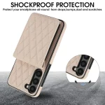 YM015 Crossbody Rhombic Card Bag RFID Phone Case, For Samsung Galaxy S23+ 5G, For Samsung Galaxy S23 5G, For Samsung Galaxy S21 5G - Image 3