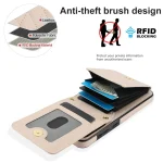 YM015 Crossbody Rhombic Card Bag RFID Phone Case, For Samsung Galaxy S23+ 5G, For Samsung Galaxy S23 5G, For Samsung Galaxy S21 5G - Image 6