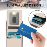 YM015 Crossbody Rhombic Card Bag RFID Phone Case, For Samsung Galaxy S21+ 5G, For Samsung Galaxy S21 Ultra 5G - Image 7