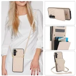 YM015 Crossbody Rhombic Card Bag RFID Phone Case, For Samsung Galaxy S25 5G, For Samsung Galaxy S25+ 5G, For Samsung Galaxy S25 Ultra 5G - Image 6