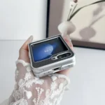 Kevlar Carbon Fiber Ultra-thin Shockproof Phone Case, For Samsung Galaxy Z Flip5, For Samsung Galaxy Z Fold4, For Samsung Galaxy Z Flip3 / Flip4, For Samsung Galaxy Z Fold3 - Image 5