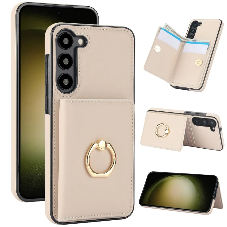 RFID Anti-theft Card Ring Holder Phone Case, For Samsung Galaxy S23 5G, For Samsung Galaxy A53 4G/5G