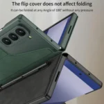 GKK Integrated Armor Flip Leather Case with Pen Slot, Stylus Not Included, For Samsung Galaxy Z Fold7 5G, For Samsung Galaxy Z Fold6 - Image 13