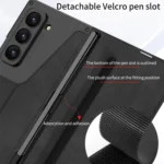 GKK Integrated Armor Flip Leather Case with Pen Slot, Stylus Not Included, For Samsung Galaxy Z Fold7 5G, For Samsung Galaxy Z Fold6 - Image 3