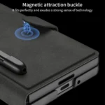 GKK Integrated Armor Flip Leather Case with Pen Slot, Stylus Not Included, For Samsung Galaxy Z Fold7 5G, For Samsung Galaxy Z Fold6 - Image 8