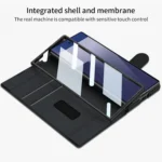 GKK Integrated Armor Flip Leather Case with Pen Slot, Stylus Not Included, For Samsung Galaxy Z Fold7 5G, For Samsung Galaxy Z Fold6 - Image 10