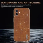 AZNS Electroplated Frame Crocodile Texture Full Coverage Phone Case, For iPhone 12, For iPhone 12 Pro Max, For iPhone 12 Pro, For iPhone 11 Pro Max - Image 7