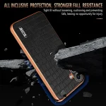 AZNS Electroplated Frame Crocodile Texture Full Coverage Phone Case, For Samsung Galaxy S24+ 5G, For Samsung Galaxy S24 5G, For Samsung Galaxy A15, For Samsung Galaxy A05s / M14 - Image 4