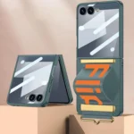 GKK Integrated Ultra-thin Wristband Holder Phone Case, For Samsung Galaxy Z Flip7 5G, For Samsung Galaxy Z Flip6 / Flip7 FE