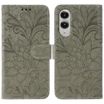 Lace Flower Embossing Flip Leather Phone Case, For Samsung Galaxy S25 Edge 5G, For Samsung Galaxy S25 5G / S24 5G, For Samsung Galaxy S25+ 5G / S24+ 5G