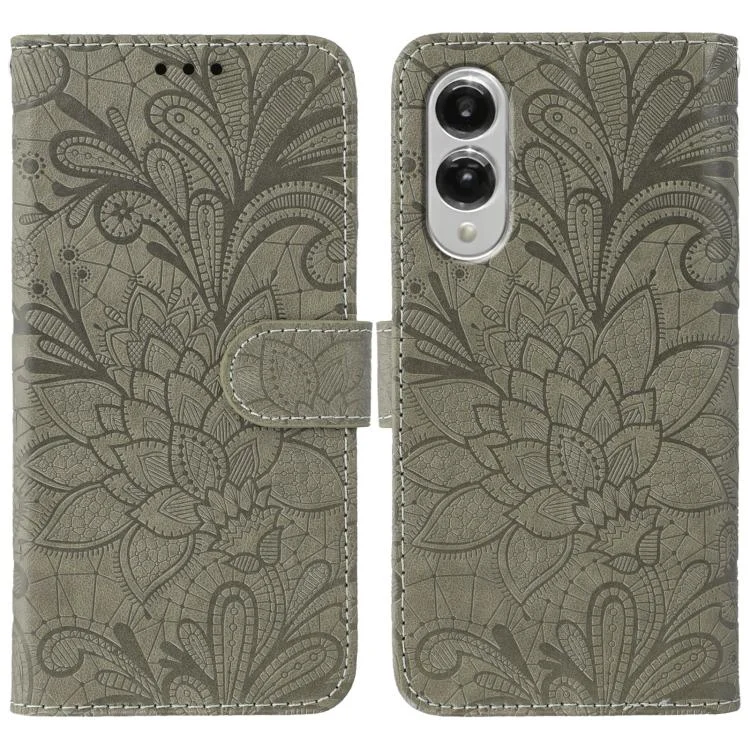 Lace Flower Embossing Flip Leather Phone Case, For Samsung Galaxy S25 Edge 5G, For Samsung Galaxy S25 5G / S24 5G, For Samsung Galaxy S25+ 5G / S24+ 5G