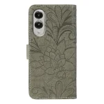 Lace Flower Embossing Flip Leather Phone Case, For Samsung Galaxy S25 Edge 5G, For Samsung Galaxy S25 5G / S24 5G, For Samsung Galaxy S25+ 5G / S24+ 5G - Image 4