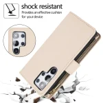 YM016 Rhombic Zipper Card Wallet Leather Phone Case with Lanyard, For Samsung Galaxy S24 Ultra 5G - Image 6