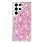 Transparent Frame Glitter Powder TPU Phone Case, For Samsung Galaxy S24 Ultra 5G, For Samsung Galaxy S24+ 5G, For Samsung Galaxy S24 5G, For Samsung Galaxy A05