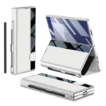 GKK Integrated Full Coverage Flip Phone Case with Pen Slot, Not Included Pen, For Samsung Galaxy Z Fold7 5G, For Samsung Galaxy Z Fold6