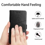 Y-shaped Pattern Flip Leather Phone Case, For Samsung Galaxy S24 FE - Image 7