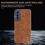 AZNS Electroplated Frame Crocodile Texture Full Coverage Phone Case, For Samsung Galaxy S21 FE 5G - Image 7