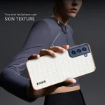 AZNS Electroplated Frame Crocodile Texture Full Coverage Phone Case, For Samsung Galaxy S21 FE 5G - Image 8