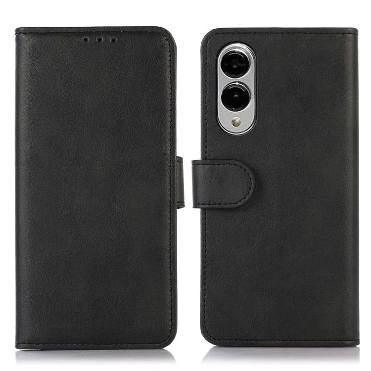 Cow Texture Flip Leather Phone Case, For Samsung Galaxy S25 Edge 5G, For Samsung Galaxy S24 FE 5G