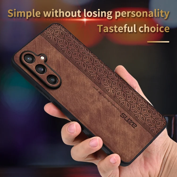 EDA006722401A_2.webp AZNS 3D Embossed Skin Feel Phone Case, For Samsung Galaxy S24 FE 5G - Image 3