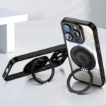 360 Holder Magsafe Acrylic Hybrid TPU Phone Case, For iPhone 14 Pro, For iPhone 14 Pro Max, For iPhone 13 Pro Max - Image 4