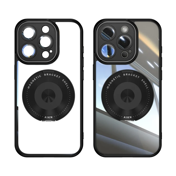 EDA006730408A_1.webp 360 Holder Magsafe Acrylic Hybrid TPU Phone Case, For iPhone 13 Pro, For iPhone 13, For iPhone 12 - Image 2
