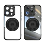 360 Holder Magsafe Acrylic Hybrid TPU Phone Case, For iPhone 12 Pro Max, For iPhone 12 Pro - Image 2