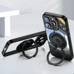 360 Holder Magsafe Acrylic Hybrid TPU Phone Case, For iPhone 12 Pro Max, For iPhone 12 Pro - Image 4