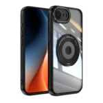 360 Holder Magsafe Acrylic Hybrid TPU Phone Case, For iPhone 16e, For iPhone 16 Pro Max, For iPhone 16 Pro