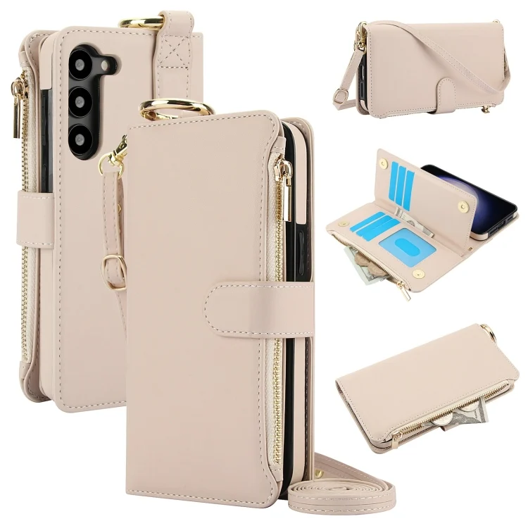 Crossbody Ring Multifunctional Wallet Leather Phone Case, For Samsung Galaxy S23+ 5G, For Samsung Galaxy S23 5G