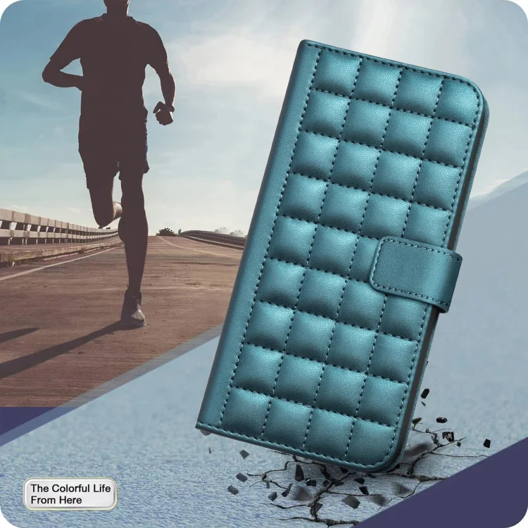 EDA006803007A_5.webp Square Texture Leather Phone Case, For iPhone 13 Pro, For iPhone 12 / 12 Pro, For iPhone 12 Pro Max - Image 6