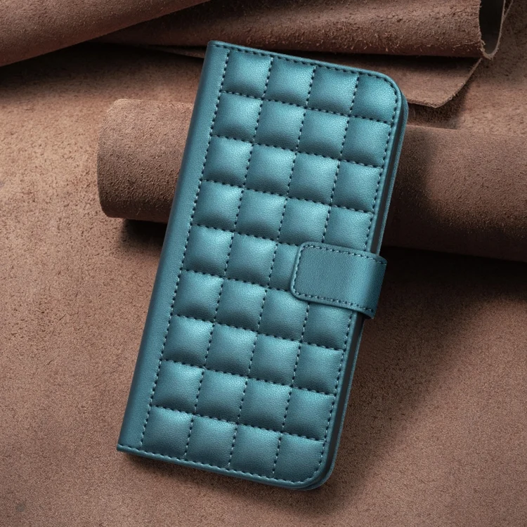 EDA006803013A_1.webp Square Texture Leather Phone Case, For iPhone 15 Pro Max, For iPhone 15 Pro, For iPhone 15 Plus / 14 Plus - Image 2
