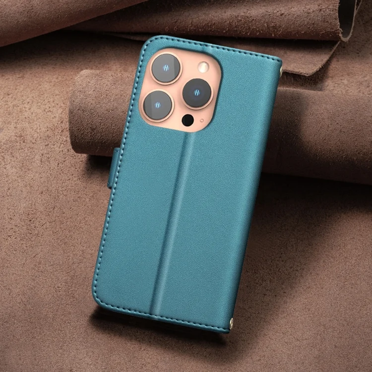EDA006803013A_2.webp Square Texture Leather Phone Case, For iPhone 15 Pro Max, For iPhone 15 Pro, For iPhone 15 Plus / 14 Plus - Image 3