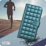 Square Texture Leather Phone Case, For iPhone 15 Pro Max, For iPhone 15 Pro, For iPhone 15 Plus / 14 Plus - Image 6