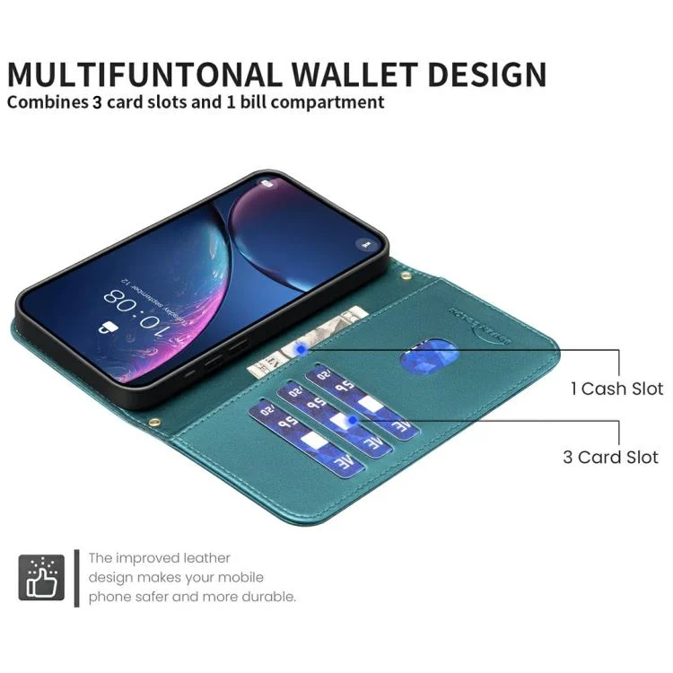 EDA006803024A_4.webp Square Texture Leather Phone Case, For iPhone 17 Pro Max, For iPhone 16e, For iPhone 16 Pro Max - Image 5