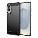 Carbon Fiber Brushed Texture TPU Phone Case, For Samsung Galaxy S25 Edge 5G, For Samsung Galaxy S25 5G, For Samsung Galaxy S25+ 5G, For Samsung Galaxy S25 Ultra 5G, For Samsung Galaxy S24 FE 5G