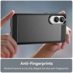 Carbon Fiber Brushed Texture TPU Phone Case, For Samsung Galaxy S25 Edge 5G, For Samsung Galaxy S25 5G, For Samsung Galaxy S25+ 5G, For Samsung Galaxy S25 Ultra 5G, For Samsung Galaxy S24 FE 5G - Image 5