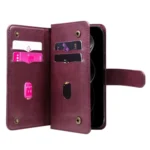 Multi-Function Wallet 10 Card Slots Leather Phone Case, For iPhone 17 Pro Max, For iPhone 17 Pro, For iPhone 17 - Image 5
