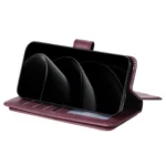 Multi-Function Wallet 10 Card Slots Leather Phone Case, For iPhone 17 Pro Max, For iPhone 17 Pro, For iPhone 17 - Image 9