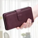 Multi-Function Wallet 10 Card Slots Leather Phone Case, For iPhone 17 Air, iPhone 16e, For iPhone 16 Pro Max - Image 2