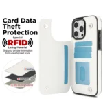 Double Buckle Rhombic PU Leather Phone Case, For iPhone 16 Pro Max, For iPhone 16 Pro - Image 8