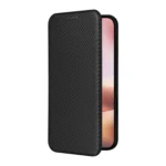 Carbon Fiber Texture Flip Leather Phone Case, For iPhone 16 - Image 2
