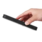 Carbon Fiber Texture Flip Leather Phone Case, For iPhone 16 - Image 7