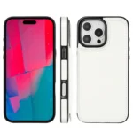 Double Buckle Crazy Horse Texture PU Phone Case, For iPhone 16 Pro Max, For iPhone 16 Pro - Image 2