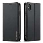 LC.IMEEKE L1 Series Frosted Fine Texture PU Phone Case, For iPhone XR, For iPhone XS Max, For iPhone 7 Plus / 8 Plus - Image 2