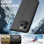 LC.IMEEKE L1 Series Frosted Fine Texture PU Phone Case, For iPhone 13 Pro, For iPhone 12 mini / 13 mini, For iPhone 12 / 12 Pro, For iPhone 12 Pro Max - Image 4