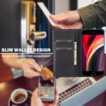 LC.IMEEKE L1 Series Frosted Fine Texture PU Phone Case, For iPhone 16e, For iPhone 16 Pro Max, For iPhone 16 Pro, For iPhone 16 Plus - Image 4