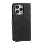 Nail Skin Feel Stitching Calf Texture Leather Phone Case, For iPhone 16 Pro, For iPhone 16 Plus - Image 3