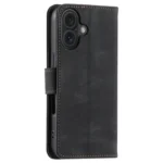 Nail Skin Feel Stitching Calf Texture Leather Phone Case, For iPhone 16 - Image 3